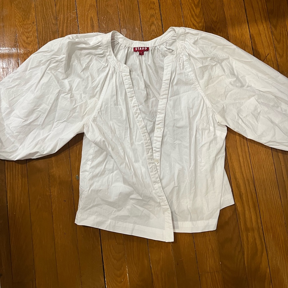 Staud size XS poplin top
